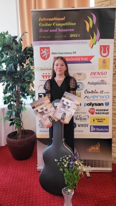 Žofie Danešová přivezla další první cenu z mezinárodní soutěže